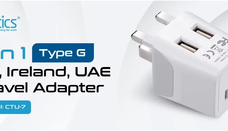 Power Up Anywhere: Ceptics UK Travel Adapter Plug – Your Ultimate Travel Companion | Dastaan Tours